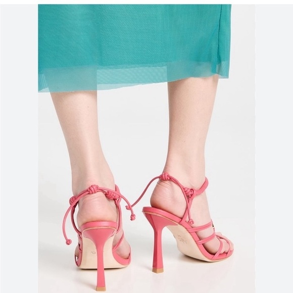 NEW Aje Mirage Leather Strappy Heel - Picture 3 of 7